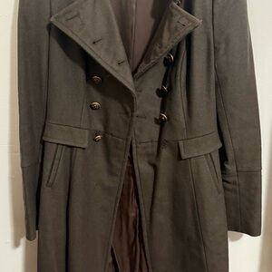 Bebe Brown Trench Coat